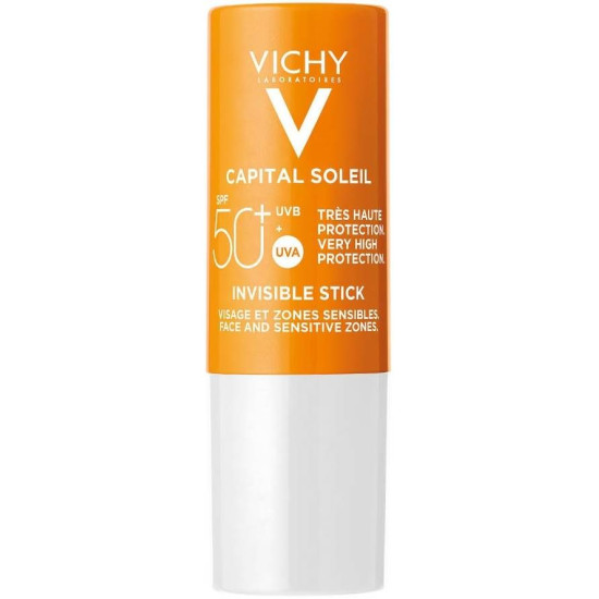 VICHY CAPITAL SOLEIL SPF50+ слънцезащитен стик за чувствителни зони и устни 9 г