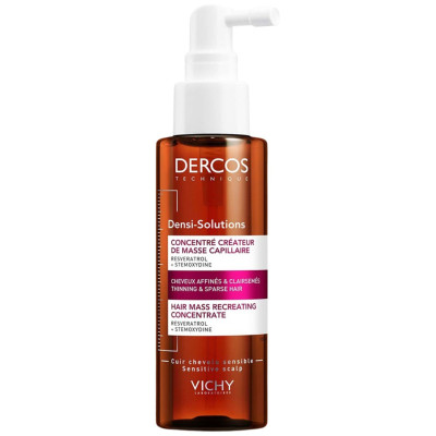 VICHY DERCOS DENSI-SOLUTIONS THINNING & SPARSE HAIR концентрат с уплътняващ ефект за тънка и слаба коса 100 мл