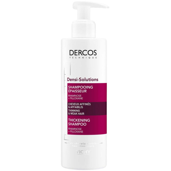 VICHY DERCOS DENSI-SOLUTIONS THINNING & WEAK HAIR шампоан за сгъстяване и обем на тънка и слаба коса 250 мл