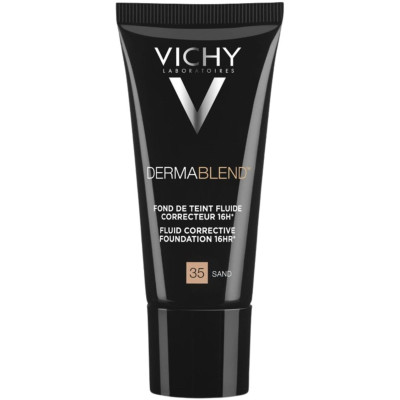 VICHY DERMABLEND SAND 35 коригиращ фон дьо тен флуид пясъчен 30 мл