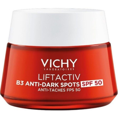 VICHY LIFTACTIV B3 ANTI-DARK SPOTS SPF50 ДНЕВЕН КРЕМ против хиперпигментация и бръчки с висока слънцезащита 50 мл