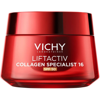 VICHY LIFTACTIV Collagen Specialist 16 SPF50 Day Cream крем за лице с колаген коригиращ 16 признака на стареенето 50 мл