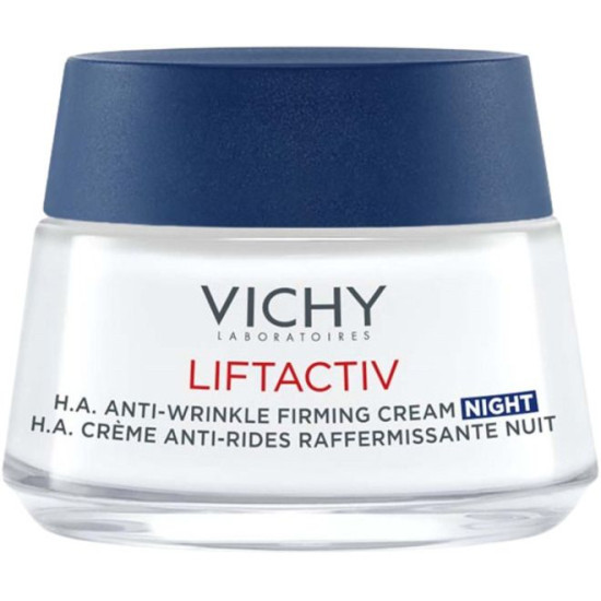 VICHY LIFTACTIV SUPREME NIGHT ANTI-WRINKLE AND FIRMING CORRECTING CARE стягащ нощен крем против бръчки за всеки тип кожа 50 мл