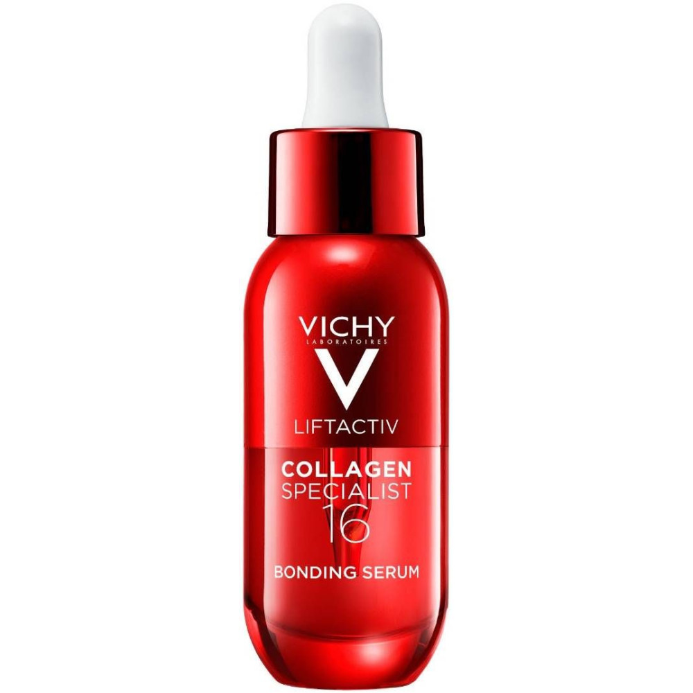 VICHY LIFTACTIV COLLAGEN SPECIALIST 16 Bonding Serum серум за лице с колаген коригиращ 16 признака на стареенето 30 мл