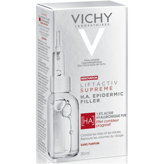 VICHY LIFTACTIV SUPREME Н.А. EPIDERMIC FILLER серум за лице и очи против бръчки с хиалуронова киселина 30 мл