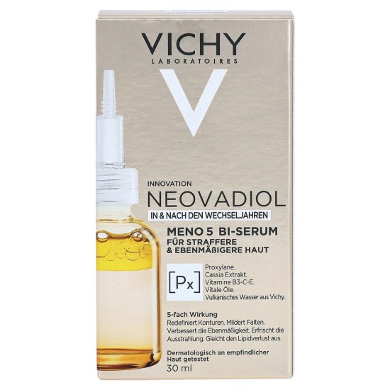 VICHY NEOVADIOL PERI & POST-MENOPAUSE MENO 5 BI-SERUM серум притив стареене за кожа в менопаузата и постменопаузата 30 мл