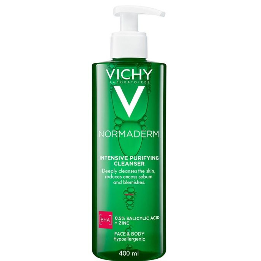 Vichy Normaderm Phytosolution Интензивен почистващ гел 400 мл - Козметика за Лице Vichy Normaderm Phytosolution Интензивен почистващ гел 400 мл - Козметика за Лице