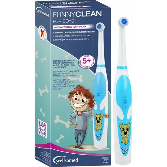 ВЕЛСАМЕД FUNNY CLEAN електрическа четка за зъби за момче