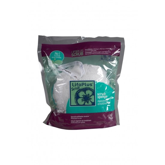 LIFOPLUS SCRUB мрежеста скраб гъба за баня х 1 бр