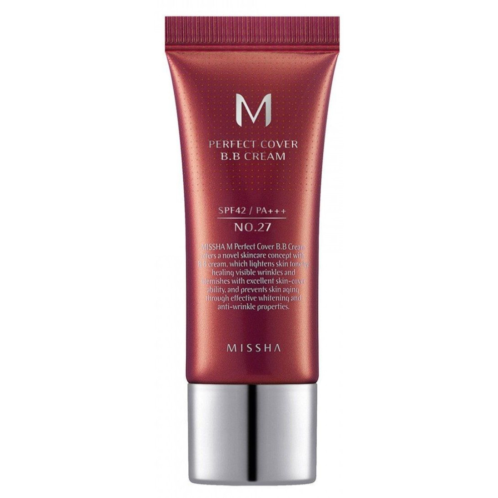 КРЕМ МИША ББ №27 HONEY BEIGE 20 мл - Грижа за лицето