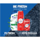 ОЛД СПАЙС BE FRESH комплект за мъже /душ-гел WHITE WATER 250 мл + стик WHITEWATER 50 мл + HEAD & SHOULDERS MENTHOL FRESH 225мл/ - Грижа за тялото