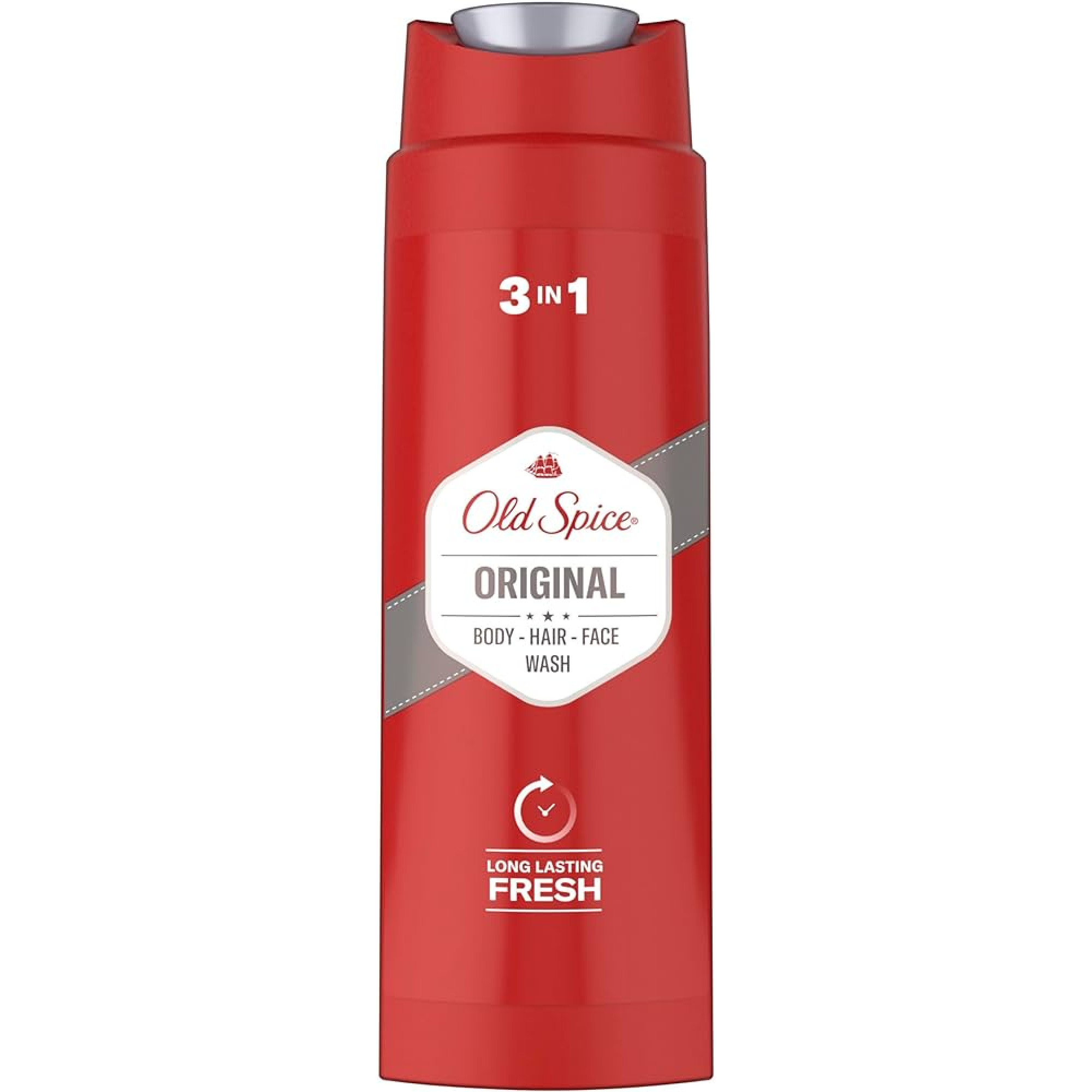 ОЛД СПАЙС ORIGINAL 3in1 душ гел + шампоан за мъже за коса лице и тяло ...