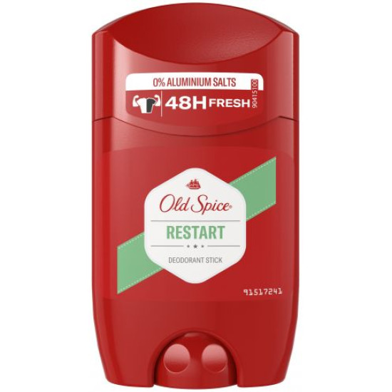 OLD SPICE RESTART део стик против изпотяване за мъже без алуминиеви соли 50 мл