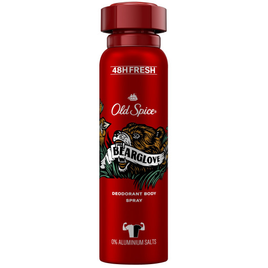 OLD SPICE BEARGLOVE 48H део спрей за тяло за мъже без алуминиеви соли 150 мл