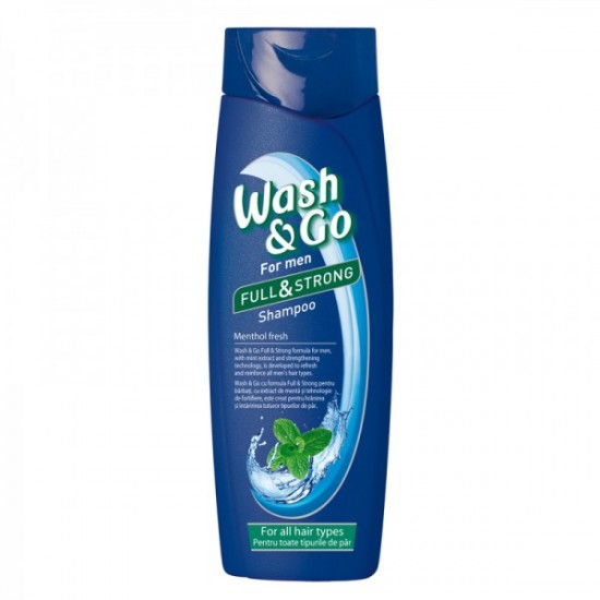 ᐉ ШАМПОАН WASH&GO FOR MEN МЕНТА 400 мл