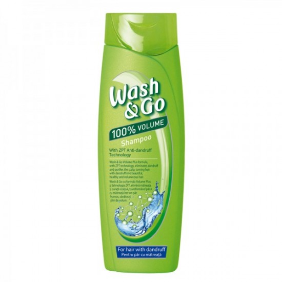ШАМПОАН WASH&GO против пърхот 400 мл