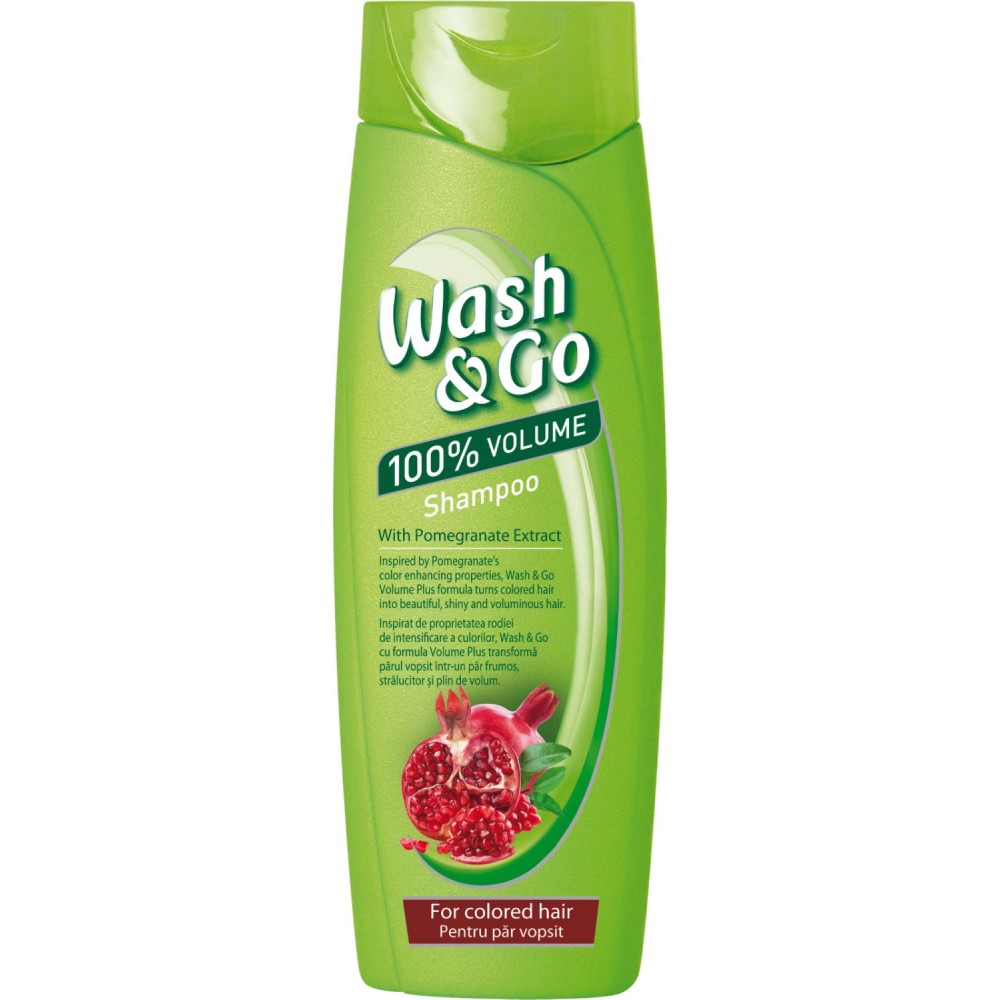 ШАМПОАН WASH&GO с нар 400мл - Грижа за косата