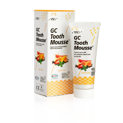TOOTH MOUSSE ПАСТА ЗА ЗЪБИ МУС ТУТИ ФРУТИ + КАЛЦИЙ ФОСФАТ 40гр