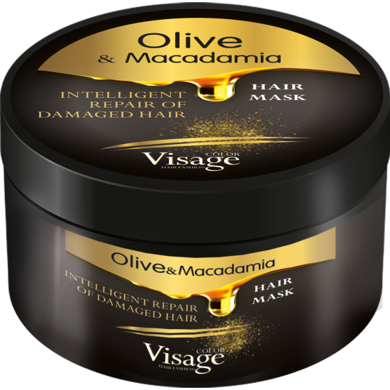 ВИЗАЖ COLOR OLIVE & MACADAMIA FULL REPAIR HAIR MASK възстановяваща