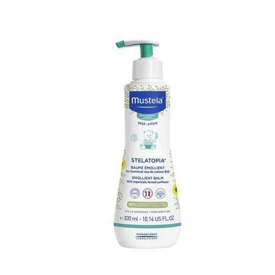 MUSTELA STELATOPIA EMOLLIENT BALM емолиентен балсам за атопична кожа за бебета и деца 300 мл