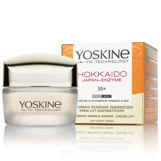 ЙОСКИН HOKKAIDO JAPAN-ENZYME дневен и нощен крем 50 мл /55+/