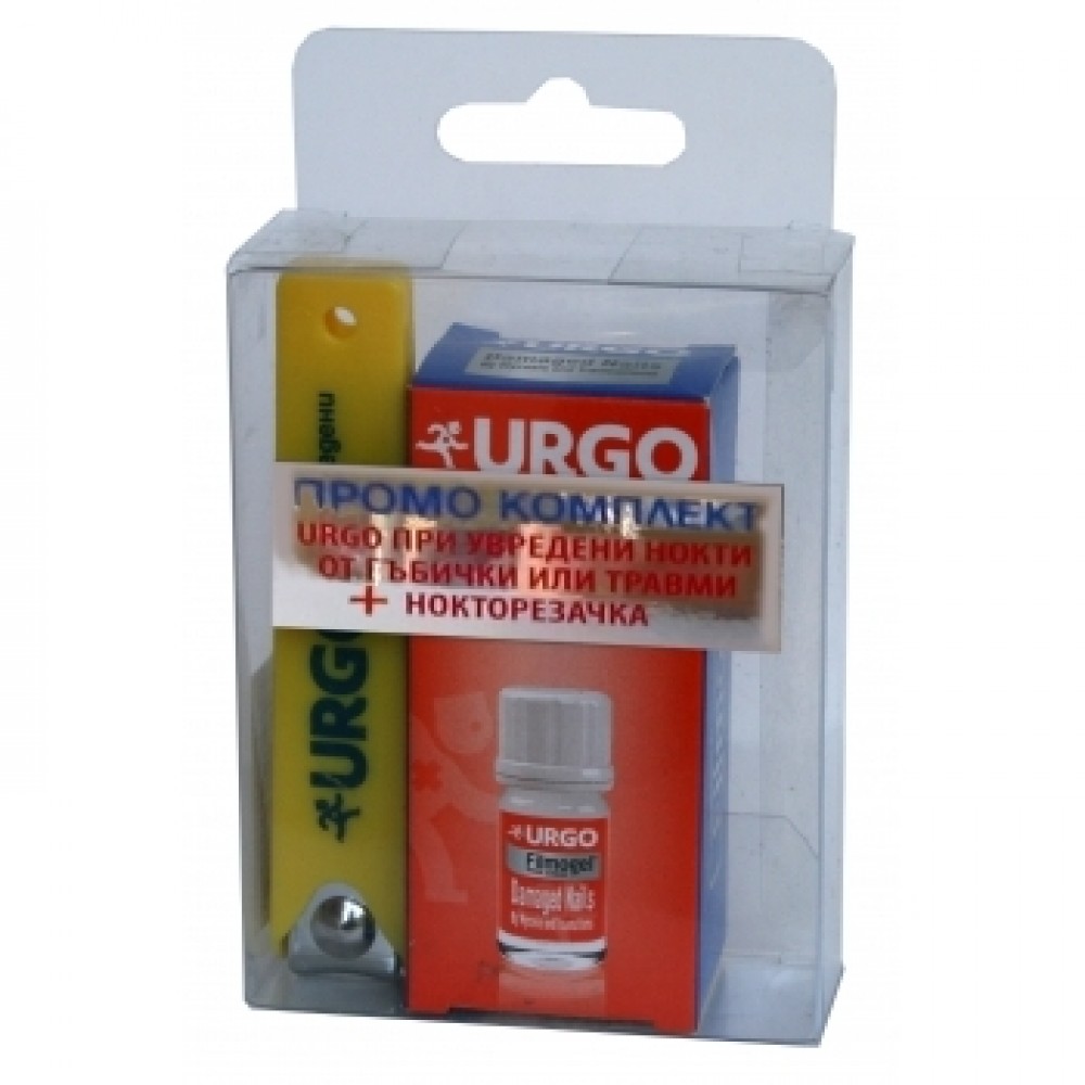 УРГО УВРЕДЕНИ НОКТИ филм гел 3,3 мл + НОКТОРЕЗАЧКА /подарък/ - Грижа за ноктите