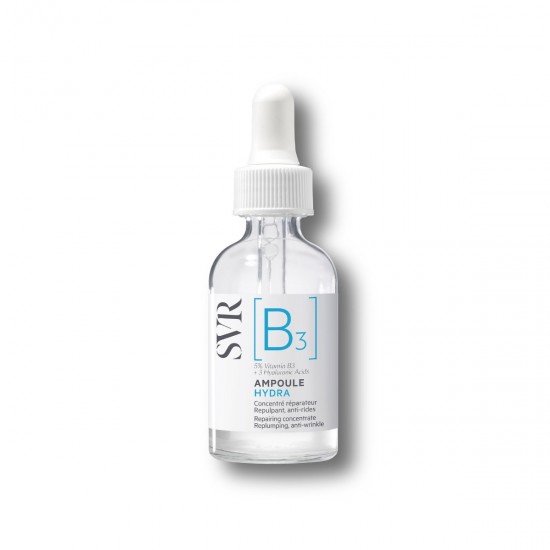 SVR AMPOULE B3 HYDRA хидратиращ и възстановяващ концентрат против бръчки за суха кожа 30 мл