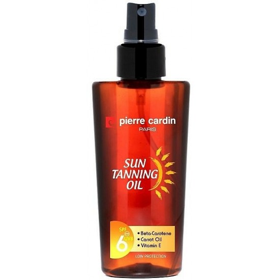 ПИЕР КАРДИН SUN TANNING OIL SPF6 бронзиращо олио спрей за равномерен тен 125 мл