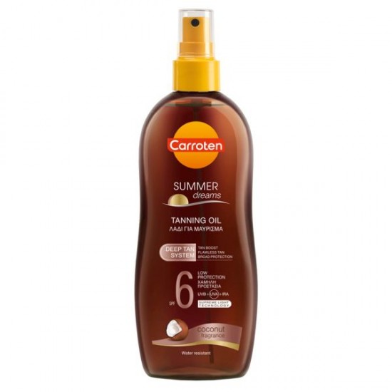 КАРОТЕН SUMMER DREAMS слънцезащитно олио SPF6 200 мл