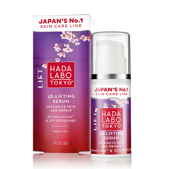 ᐉ ХАДА ЛАБО ТОКИО 3D-LIFTING SERUM INTENSIVE SKIN AGE-REPAIR интензивен серум против бръчки 30 мл