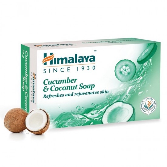 ХИМАЛАЯ сапун CUCUMBER & COCONUT 75 г