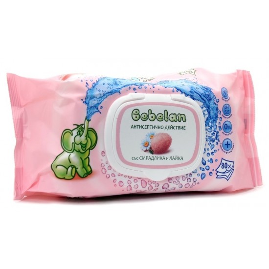 ᐉ КЪРПИ МОКРИ БЕБЕЛАН смрадлика и лайка х 80 бр /розови/
