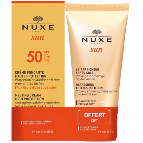 ᐉ НУКС SUN SPF50 крем 50 мл + AFTER SUN лосион 50 мл /промо п-т/