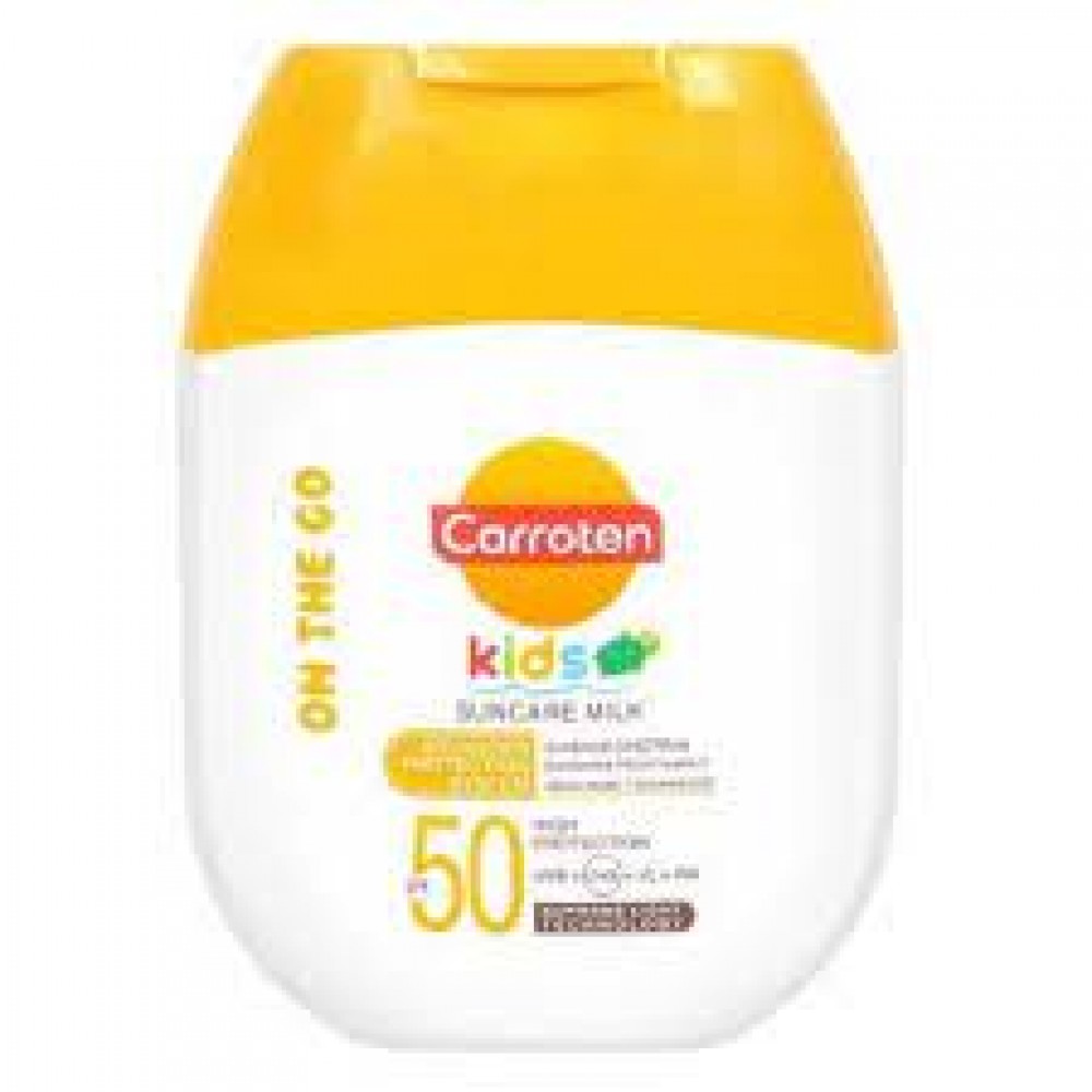 КАРОТЕН слънцезащотно мляко за деца SPF50 60 мл - Бебешка и детска козметика
