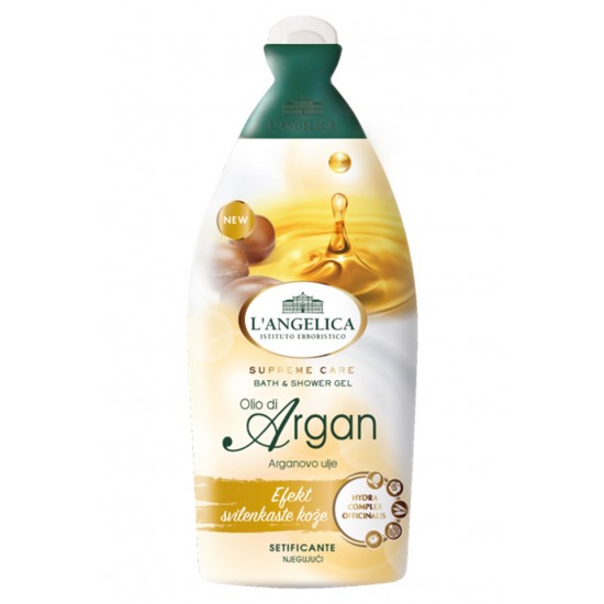 Л'АНЖЕЛИКА ARGAN душ гел/ пяна за вана 500 мл