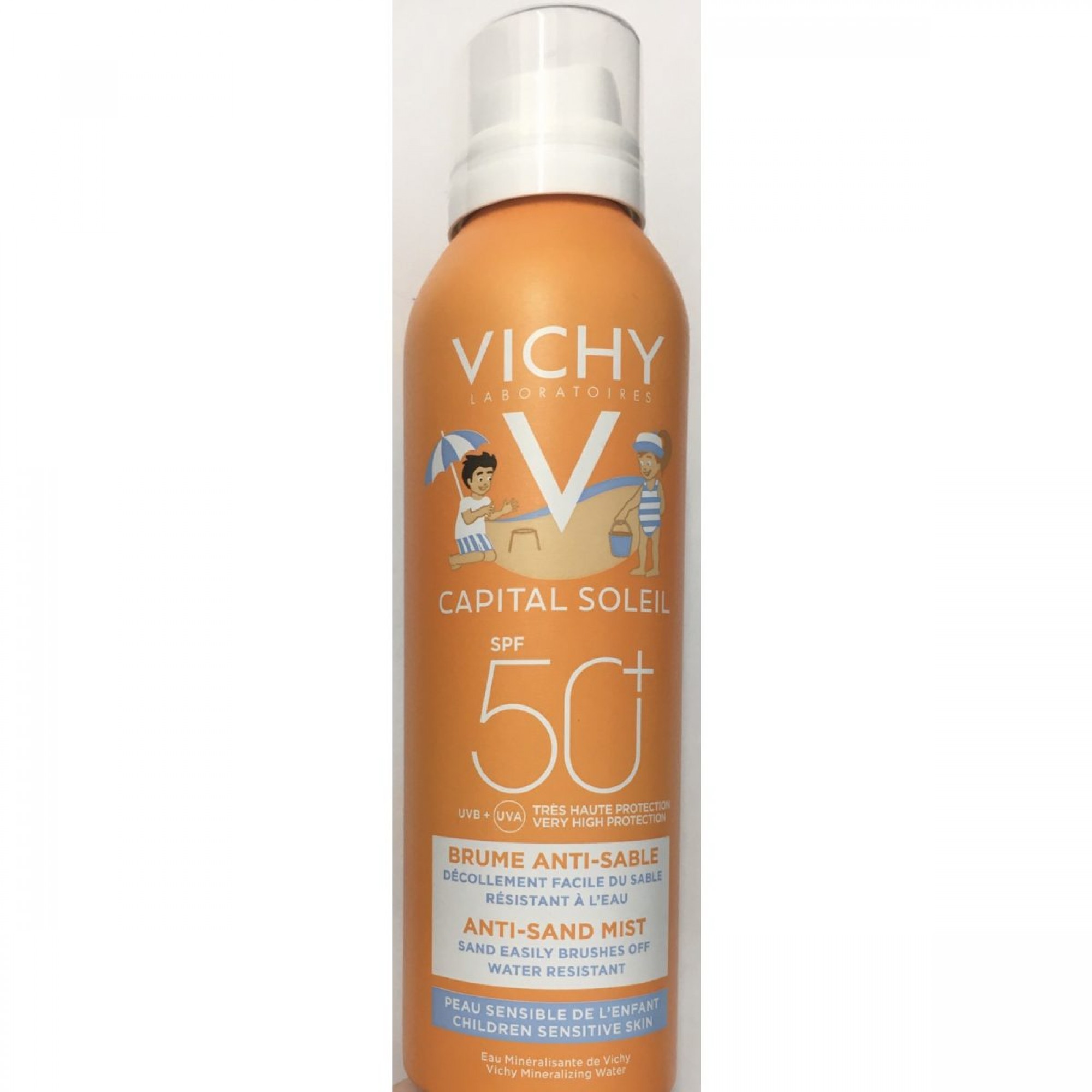 ВИШИ CAPITAL SOLEIL SPF50+ слънцезащитен спрей за деца и против ...