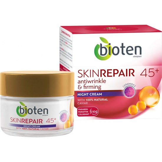 ᐉ БИОТЕН SKIN REPAIR нощен крем против стареене 50 мл