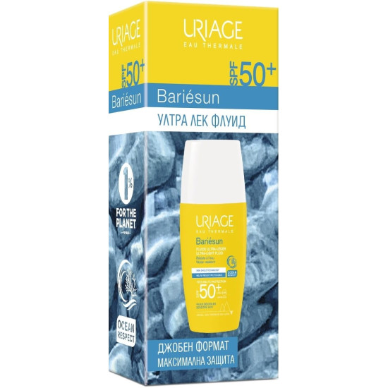 URIAGE BARIESUN SPF50+ слънцезащитен ултра лек флуид за лице за чувствителна кожа 30 мл