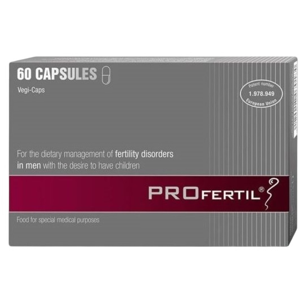 PROfertil Хранителна добавка при стерилитет x60 капсули - Потентност PROfertil Хранителна добавка при стерилитет x60 капсули - Потентност