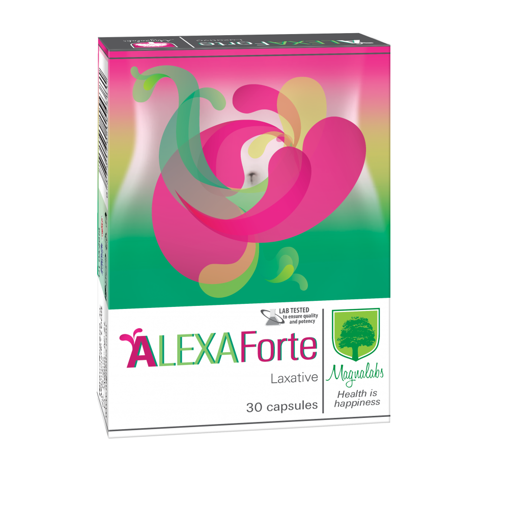 Alexa Forte при лениви черва и запек 30 вегетариански капсули - Стомашно чревнен тракт