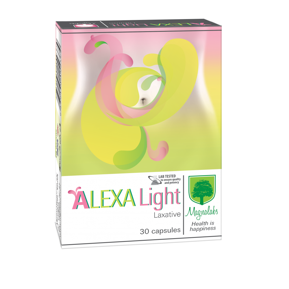 Alexa Light при лениви черва и запек 30 вегетариански капсули - Стомашно чревнен тракт