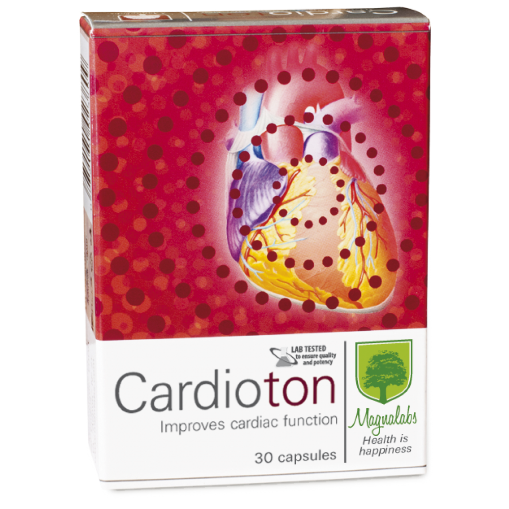 КАРДИОТОН капс 350 мг х 30 бр - Витамини, минерали и антиоксиданти