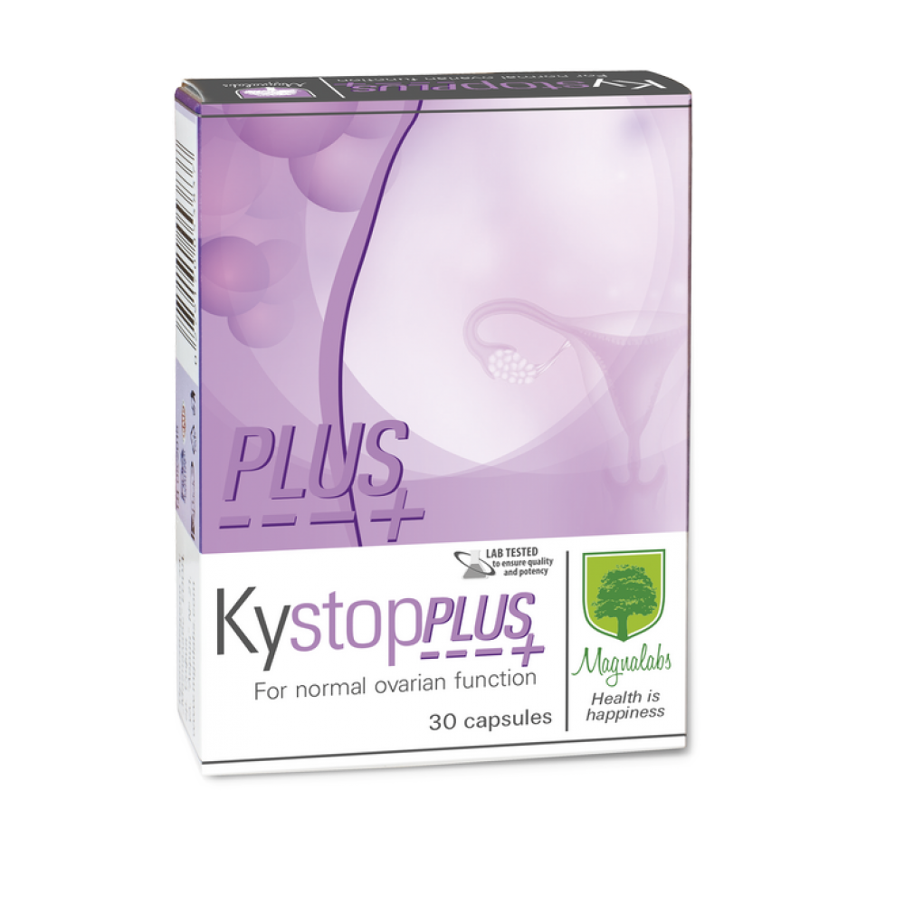 Kystop plus за нормална функция на яйчниците 30 капсули - Пикочо-полова система