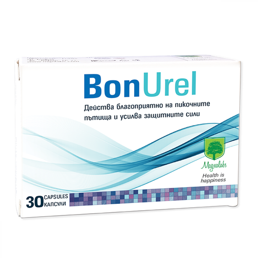 Bonurel за здрави пикочни пътища 30 капсули - Пикочно-полова система