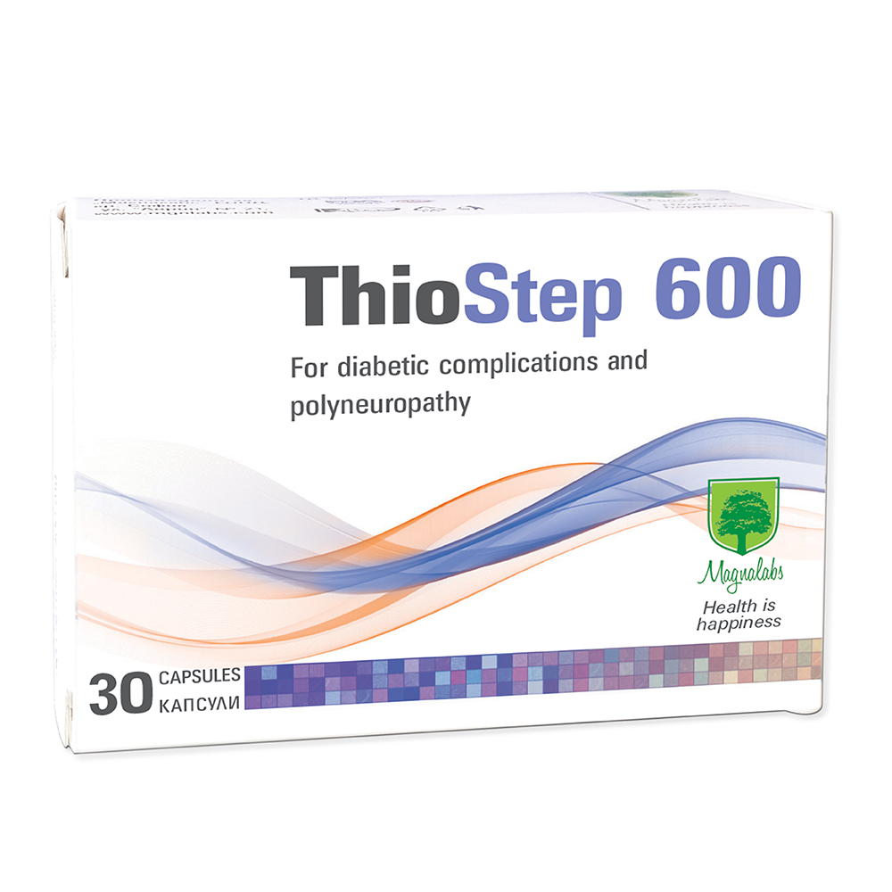 ТИОСТЕП капс 600 мг х 30 бр - Храносмилателна система