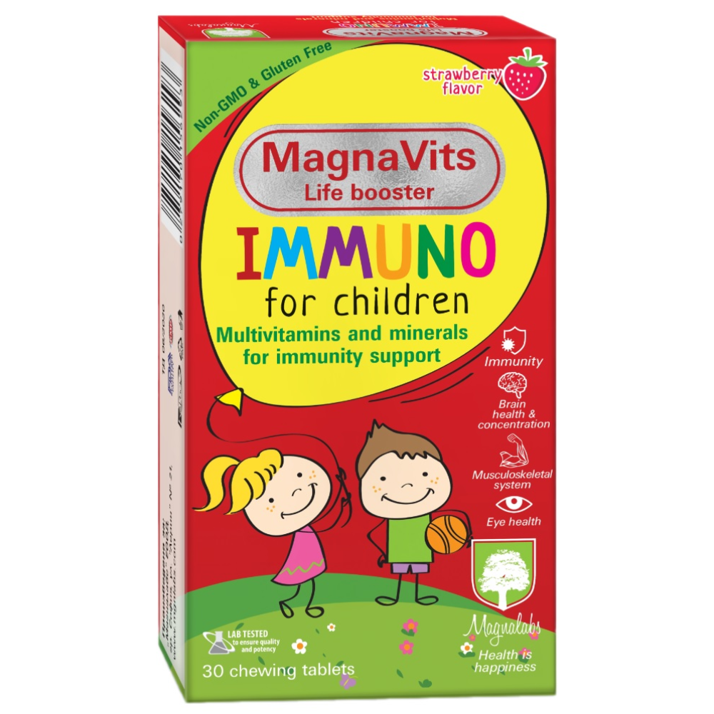 МАГНАВИТС имуно за деца табл х 30 бр - Витамини, минерали и антиоксиданти