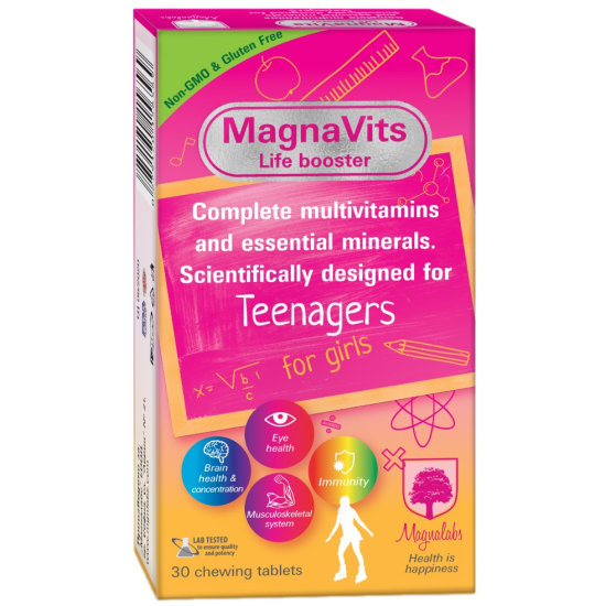 МАГНАВИТС TEENAGERS за момичета табл х 30 бр