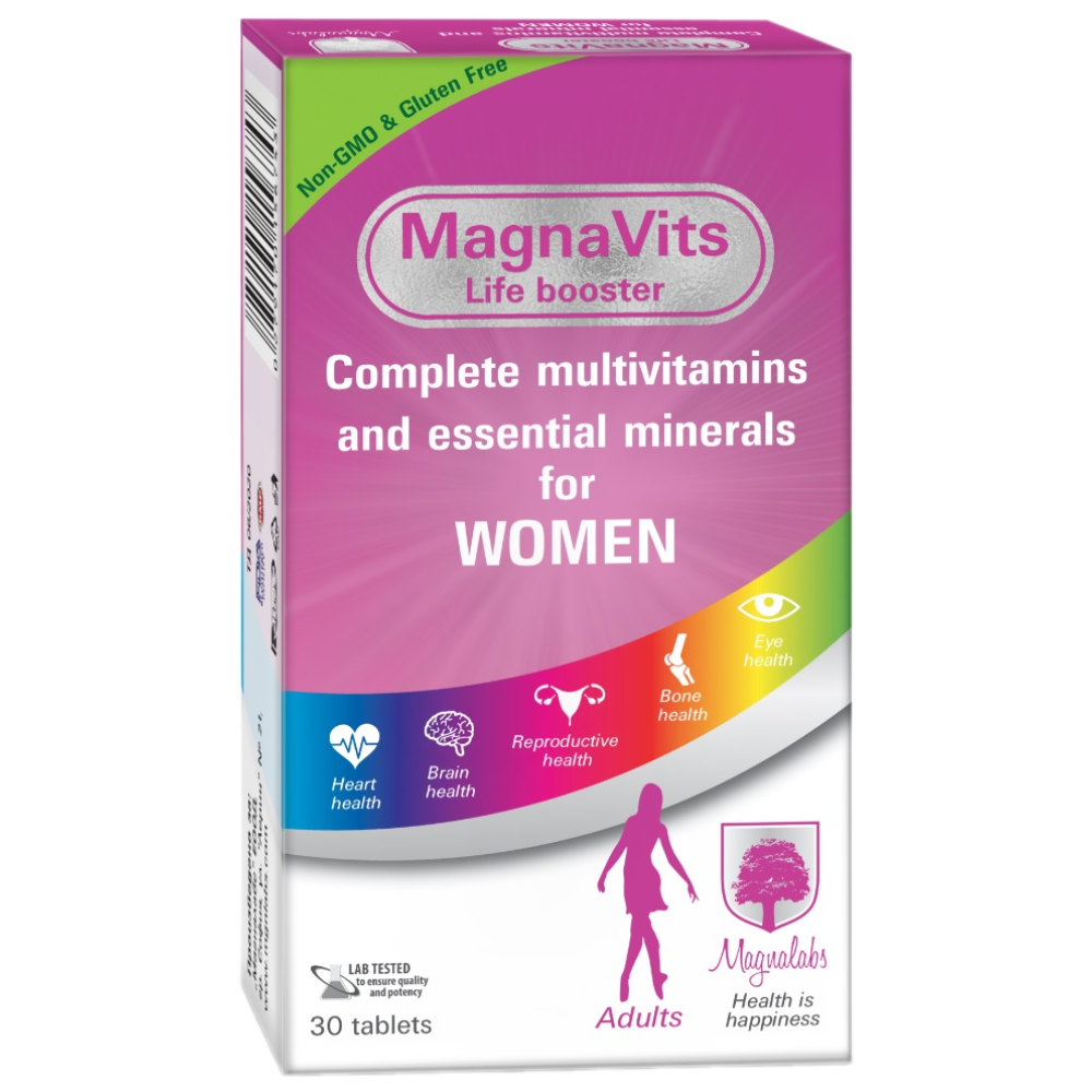 МАГНАВИТС за жени табл х 30 бр - Витамини, минерали и антиоксиданти