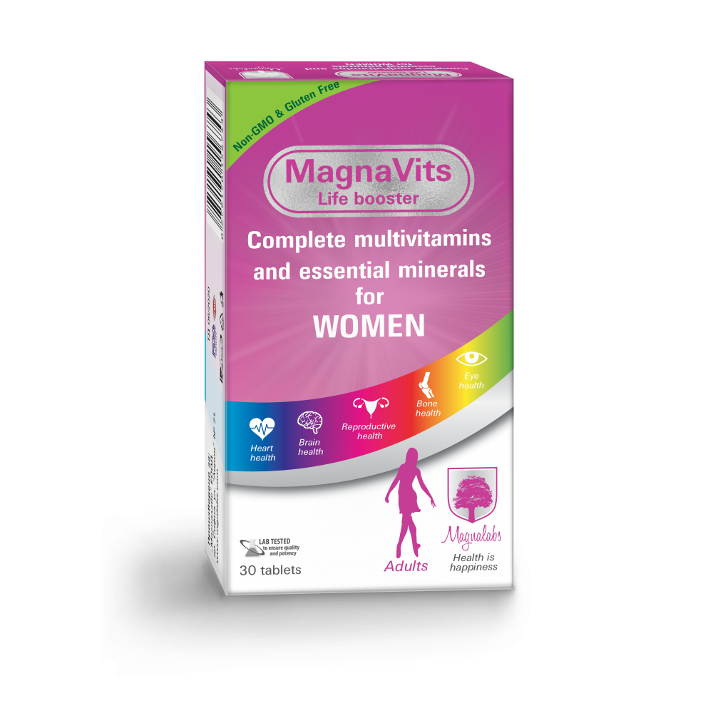 МАГНАВИТС за жени табл х 30 бр - Витамини, минерали и антиоксиданти
