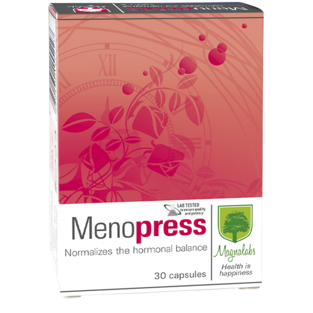 Menopress за нормален хормонален баланс 30 капсули - Хормонален баланс